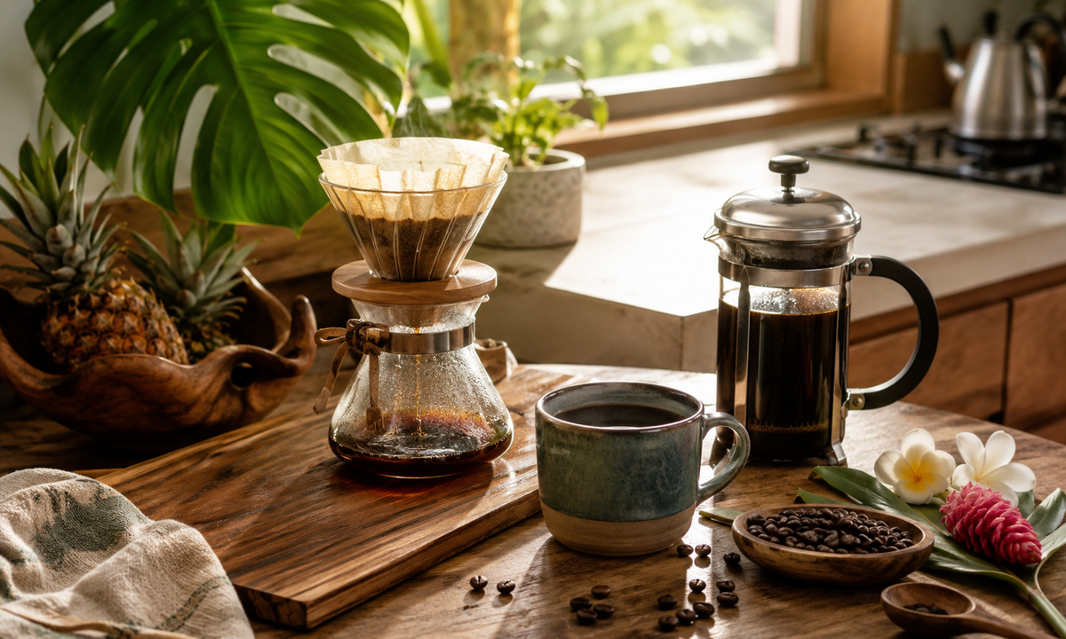 100% Kona Coffee at Home: 6 Brewing Tips for a Better Cup