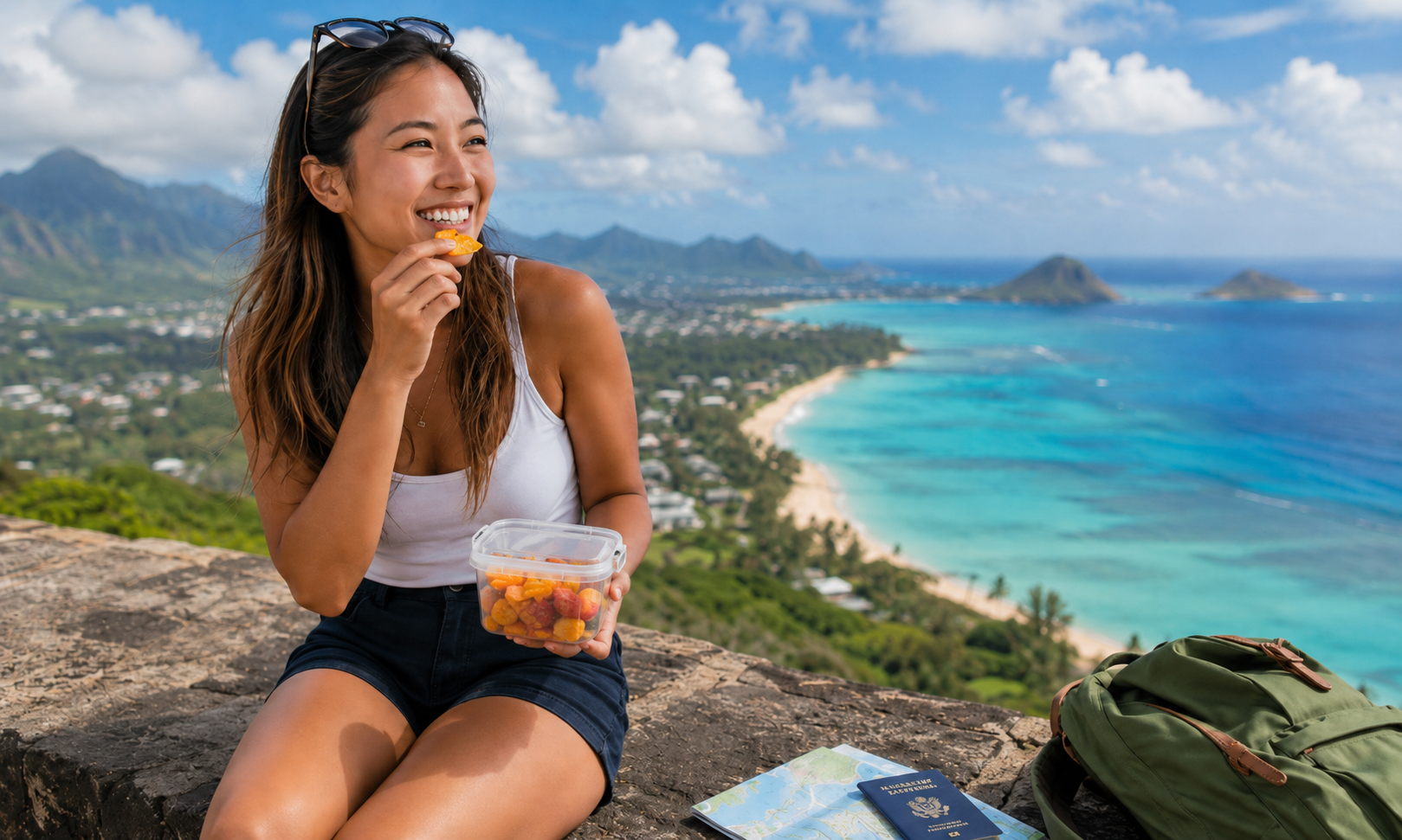 Where in the World is Kai? Adventures Fueled by YaYa Hawaii Dried Fruit